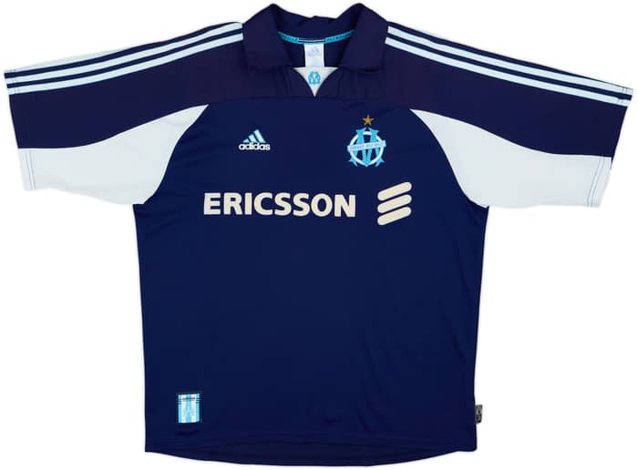 1999-00 Olympique Marseille Away Shirt Pires #7 - 7/10 - (L)