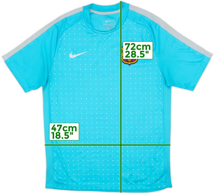 2011-12 Barcelona Nike Training Shirt - 8/10 - (M)