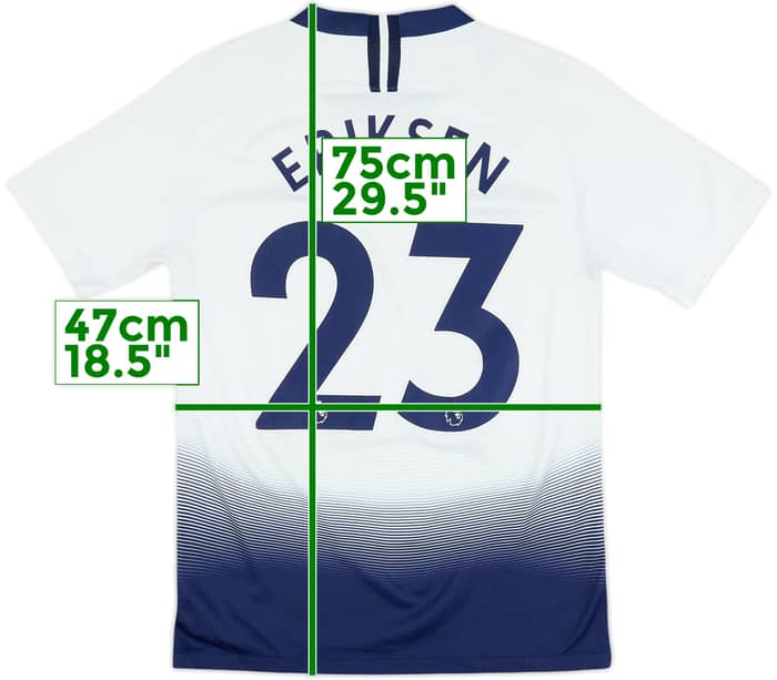 2018-19 Tottenham Home Shirt Eriksen #23 - 7/10 - (S)