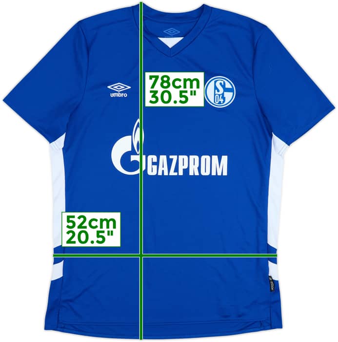 2021-22 Schalke Home Shirt - 9/10 - (XL)