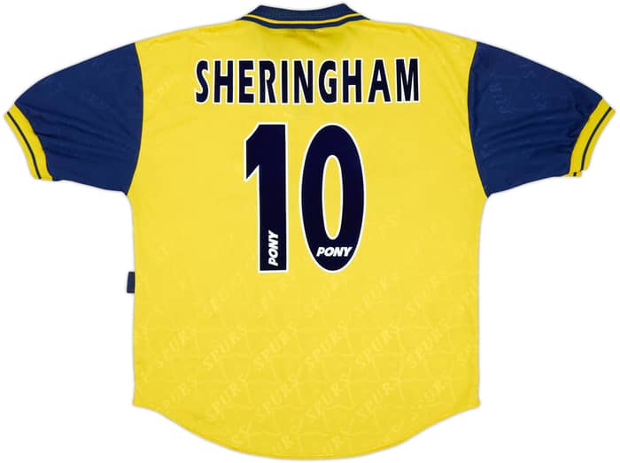 1995-97 Tottenham Third Shirt Sheringham #10 - 8/10 - (L)