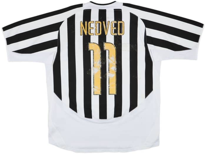 2003-04 Juventus Home Shirt Nedved #11 - 5/10 - (XL)