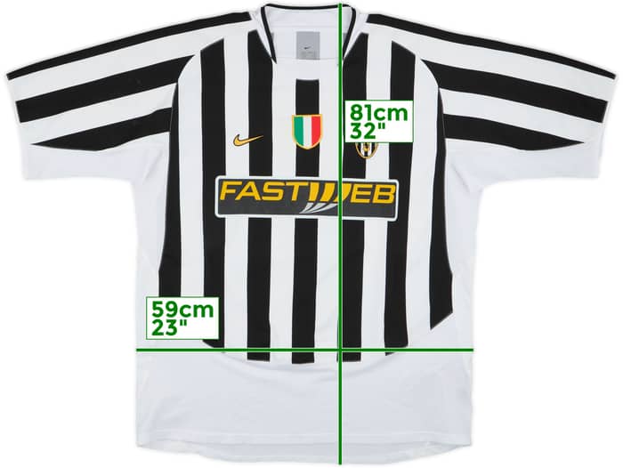 2003-04 Juventus Home Shirt Nedved #11 - 5/10 - (XL)