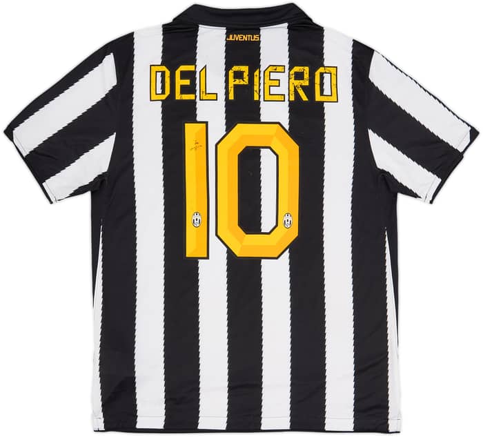 2011-12 Juventus Home Shirt Del Piero #10 - 4/10 - (L)