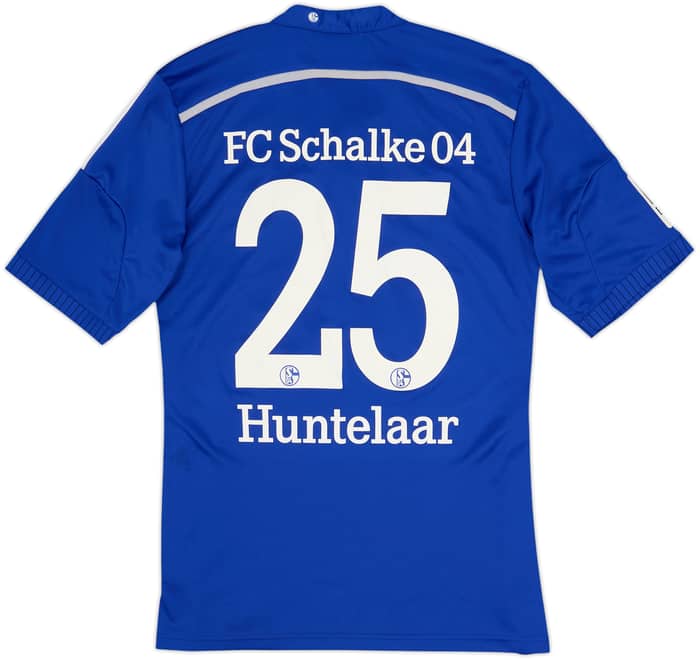 2014-16 Schalke Home Shirt Huntelaar #25 - 5/10 - (M)