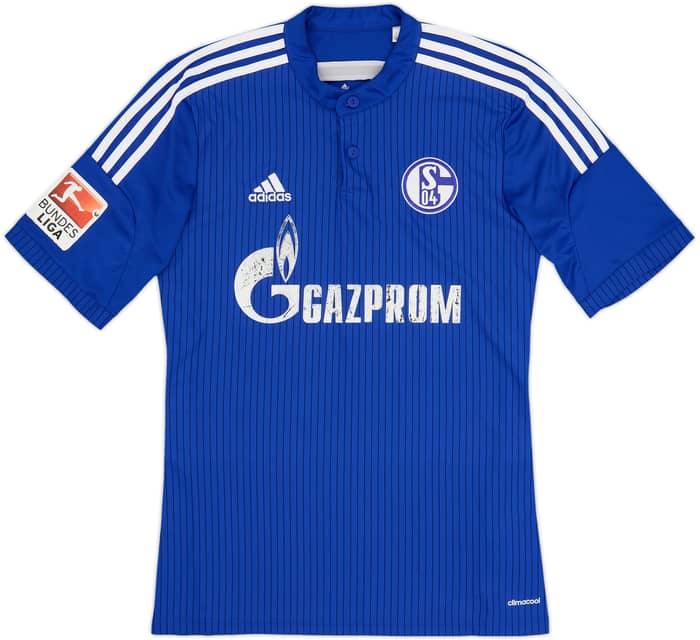 2014-16 Schalke Home Shirt Huntelaar #25 - 5/10 - (M)