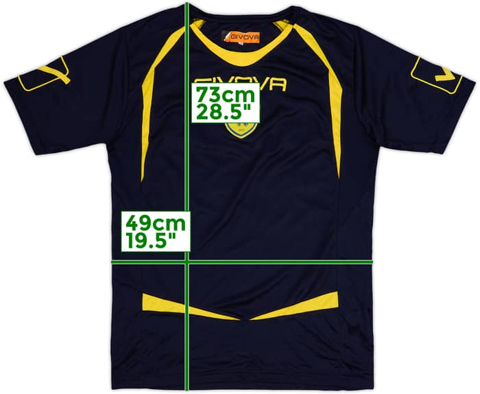 2009-10 Chievo Verona Givova Training Shirt - 8/10 - (M)