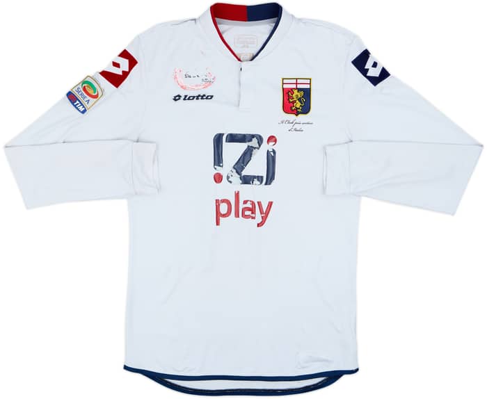 Camiseta de visitante de manga larga del Genoa 2013-14 Gilardino #11 - 4/10 - (L)