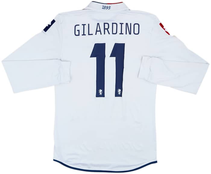 Camiseta de visitante de manga larga del Genoa 2013-14 Gilardino #11 - 4/10 - (L)