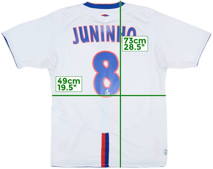 Camiseta de local del Lyon 2004-05 Juninho #8 - 6/10 - (M)