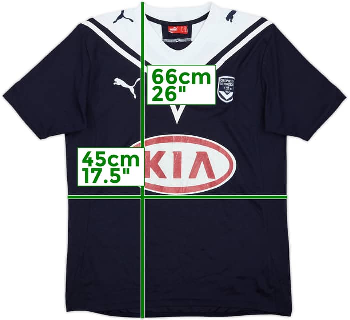 2009-10 Bordeaux Home Shirt - 6/10 - (XL.Boys)