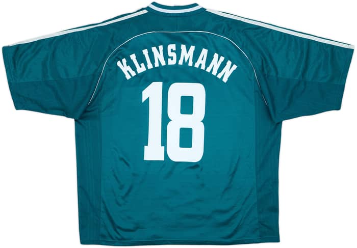 1998-00 Germany Away Shirt Klinsmann #18 - 6/10 - (XXL)