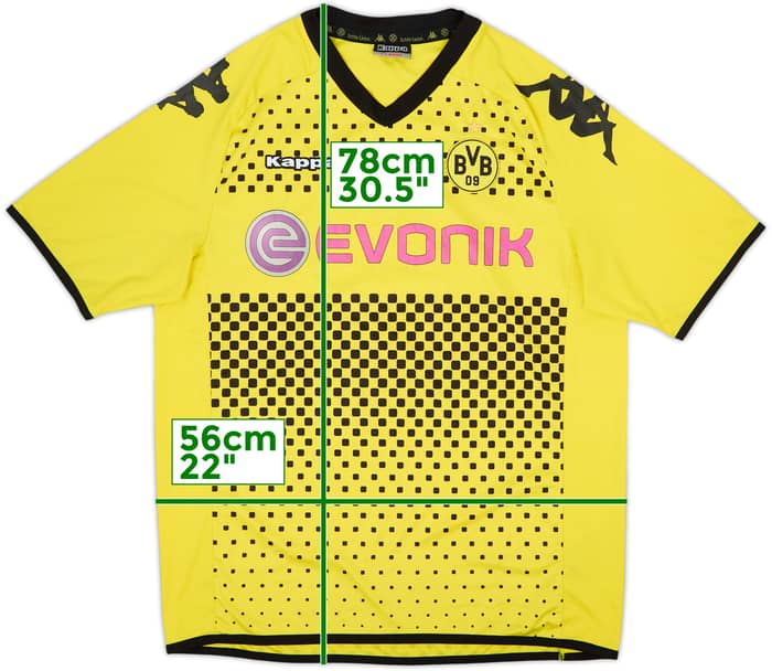 2011-12 Borussia Dortmund Home Shirt - 6/10 - (XL)