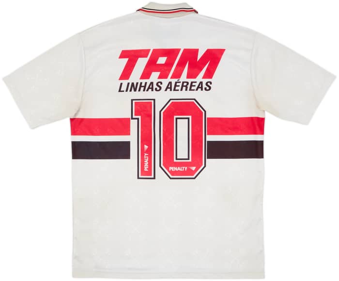 1993 Sao Paulo Home Shirt #10 - 6/10 - (XL)
