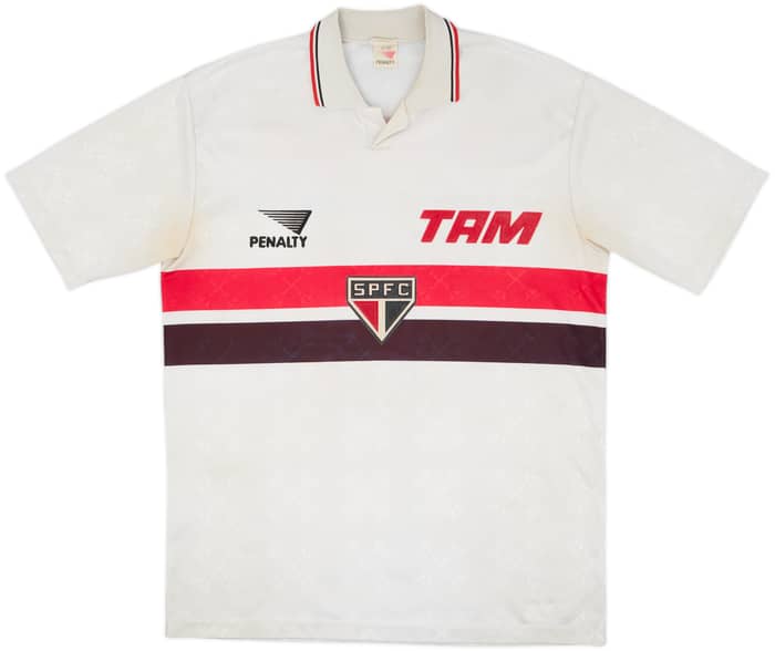 1993 Sao Paulo Home Shirt #10 - 6/10 - (XL)
