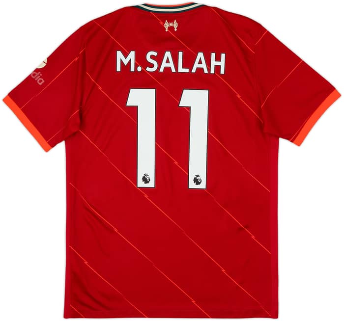 2021-22 Liverpool Home Shirt M.Salah #11 - 5/10 - (M)