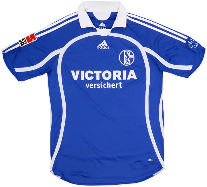 Camiseta de local del Schalke 2006-07 Bordon #5 - 7/10 - (M)
