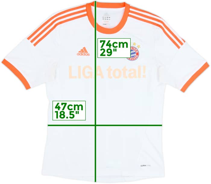 2012-13 Bayern Munich Away Shirt - 4/10 - (S)