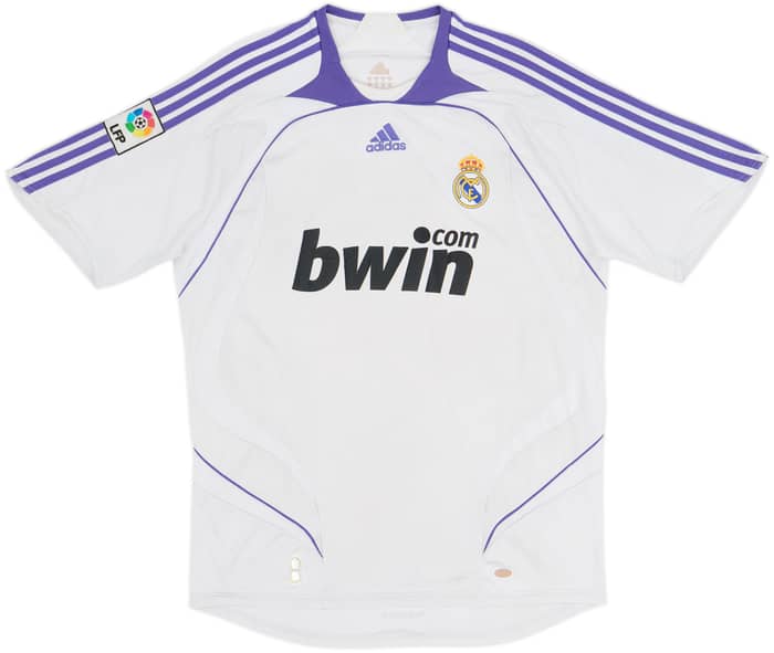 2007-08 Real Madrid Home Shirt Raul #7 - 4/10 - (L)