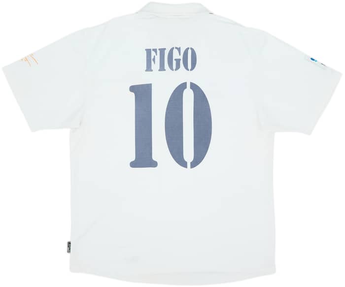 2001 Real Madrid Camiseta Local - 4/10 - (L)