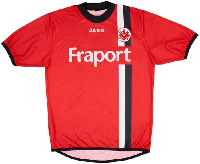 2005-06 Eintracht Frankfurt Signed Home Shirt - 8/10 - (M/L)