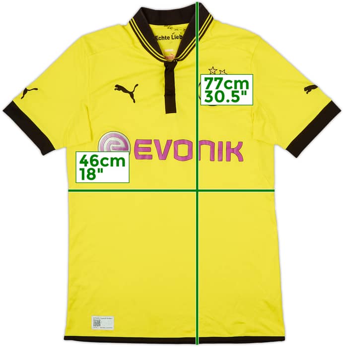 2012-13 Borussia Dortmund Home Shirt - 5/10 - (M)
