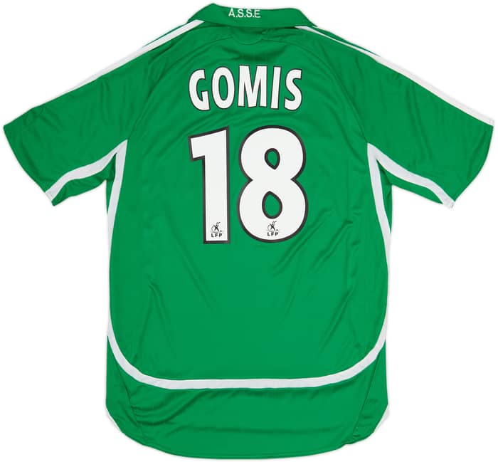 2006-07 Saint Etienne Camiseta de local Gomis #18 - 8/10 - (M)