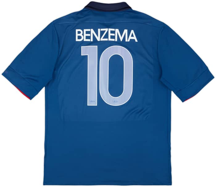 2011-12 France Home Shirt Benzema #10 - 6/10 - (L)