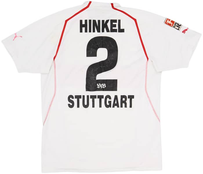 Camiseta de local del Stuttgart 2004-05 Hinkel #2 - 5/10 - (L)