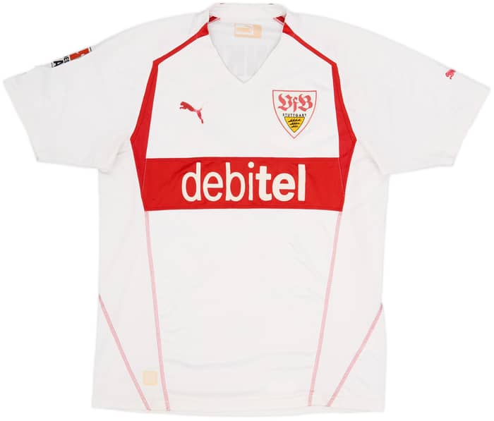 Camiseta de local del Stuttgart 2004-05 Hinkel #2 - 5/10 - (L)