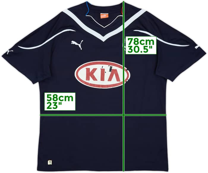 2010-11 Bordeaux Home Shirt - 5/10 - (XL)