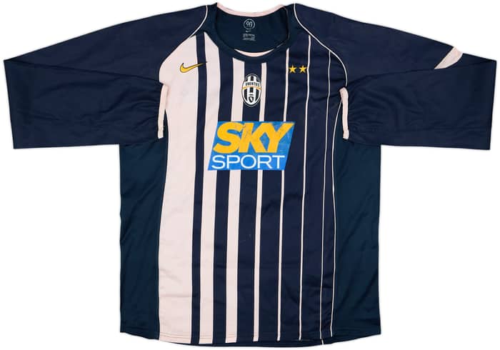 2004-05 Juventus Away L/S Shirt #22 - 4/10 - (XXL)