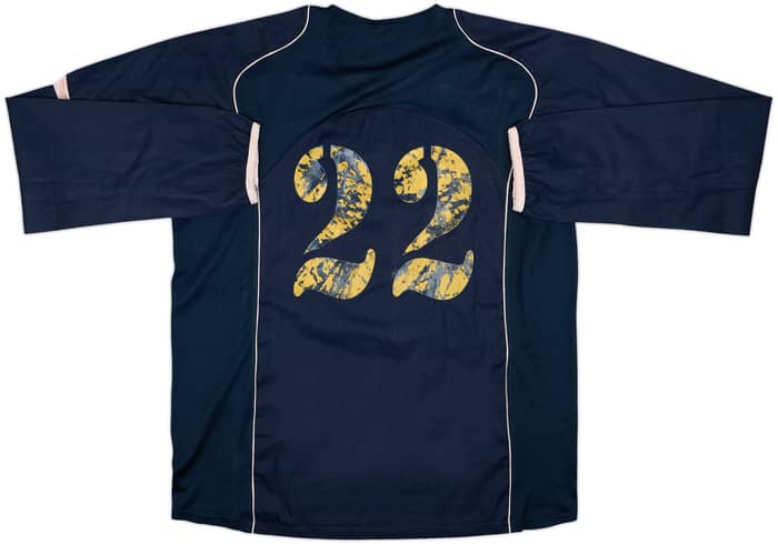 2004-05 Juventus Away L/S Shirt #22 - 4/10 - (XXL)