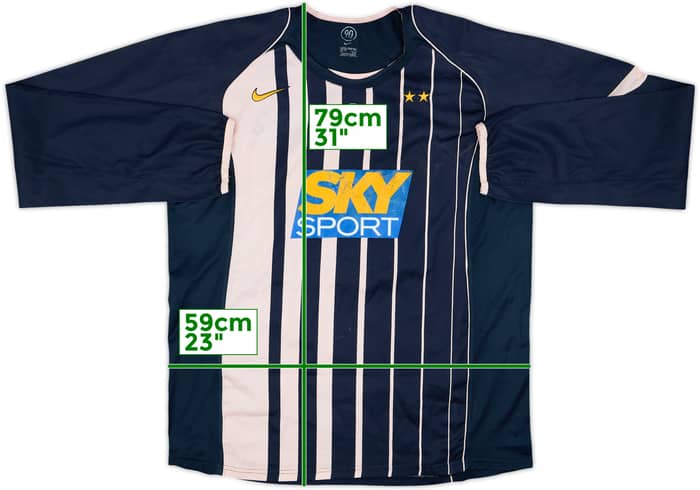 2004-05 Juventus Away L/S Shirt #22 - 4/10 - (XXL)