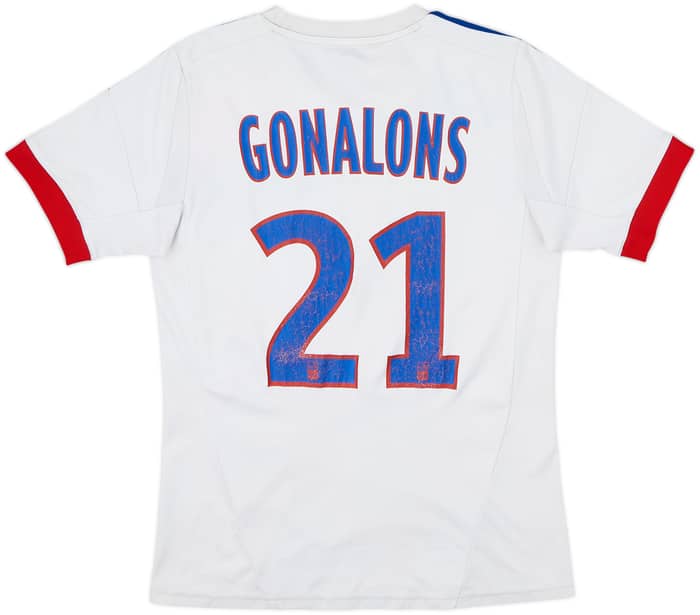 2012-13 Lyon Home Shirt Gonalons #21 - 5/10 - (XL.Boys)