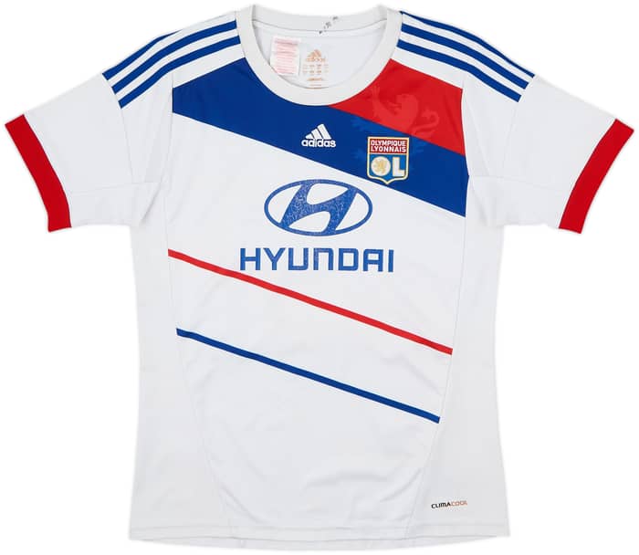 2012-13 Lyon Home Shirt Gonalons #21 - 5/10 - (XL.Boys)