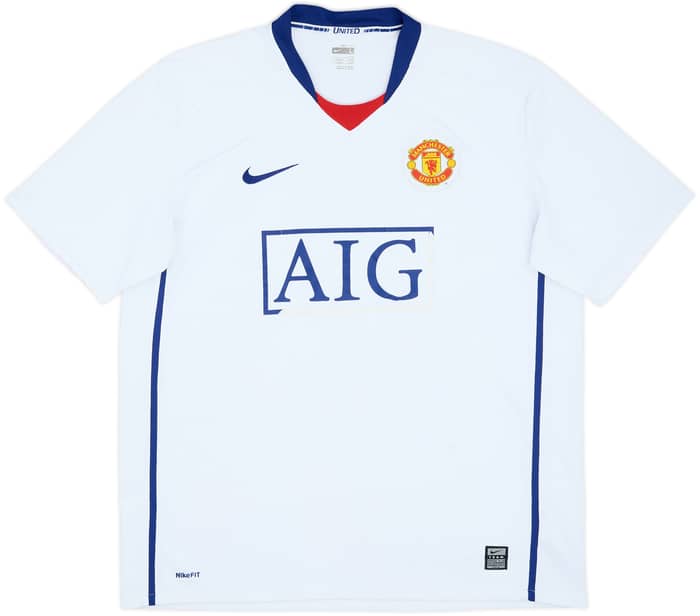 2008-10 Manchester United Away Shirt - 4/10 - (L)