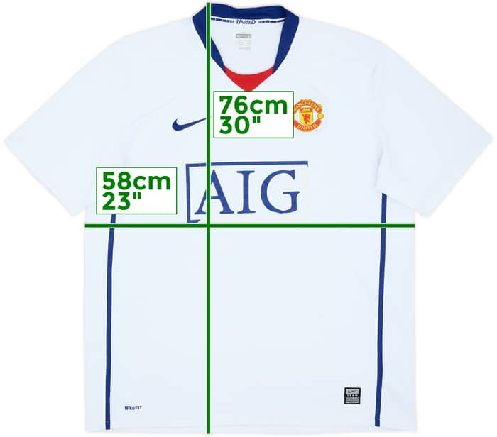 2008-10 Manchester United Away Shirt - 4/10 - (L)