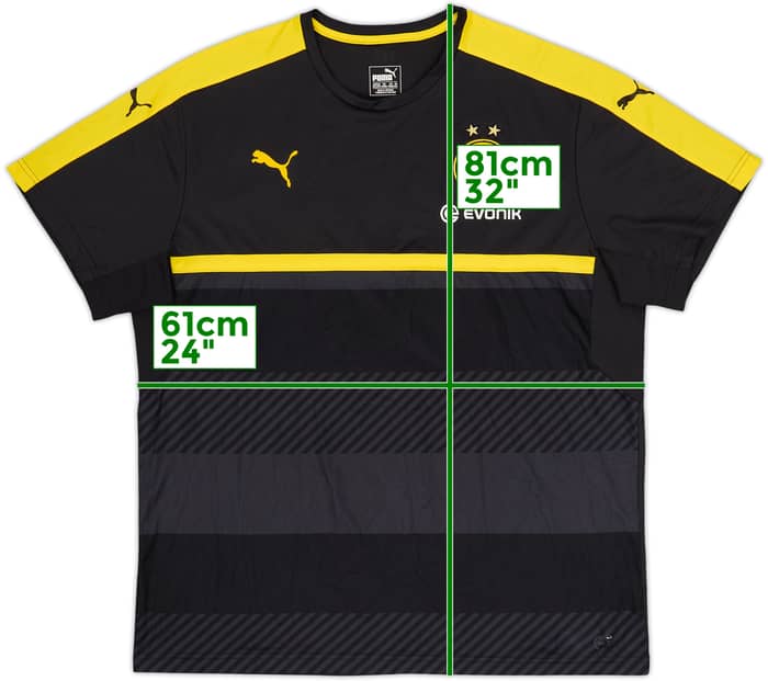Camiseta Puma de entrenamiento del Borussia Dortmuind 2016-17 - 6/10 - (3XL)