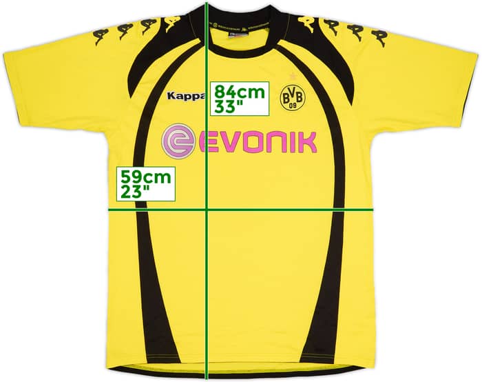 2009-10 Borussia Dortmund Home Shirt - 8/10 - (XXL)