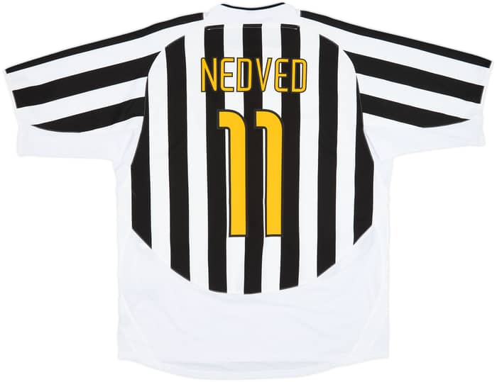 2003-04 Juventus Local Camiseta Nedved #11 - 8/10 - (XL)
