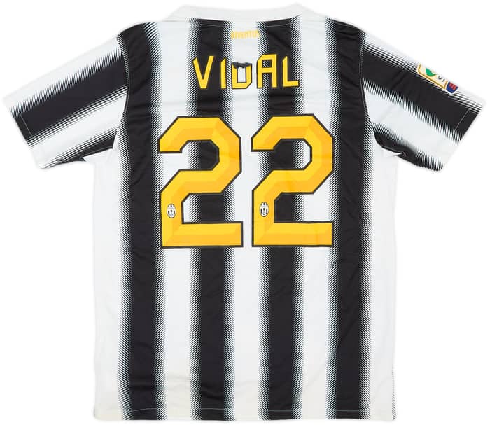 Camiseta de local del Juventus 2011-12 Vidal #22 - 5/10 - (L. Niños)
