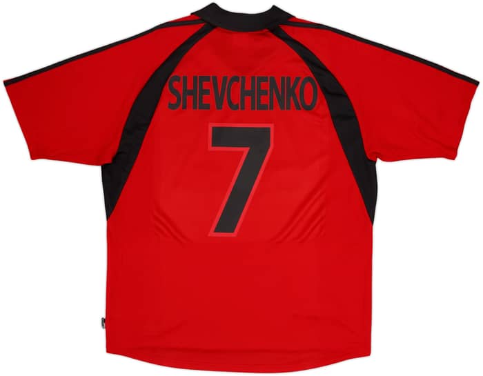 2001-02 AC Milan Third Shirt Shevchenko #7 - 9/10 - (XL)