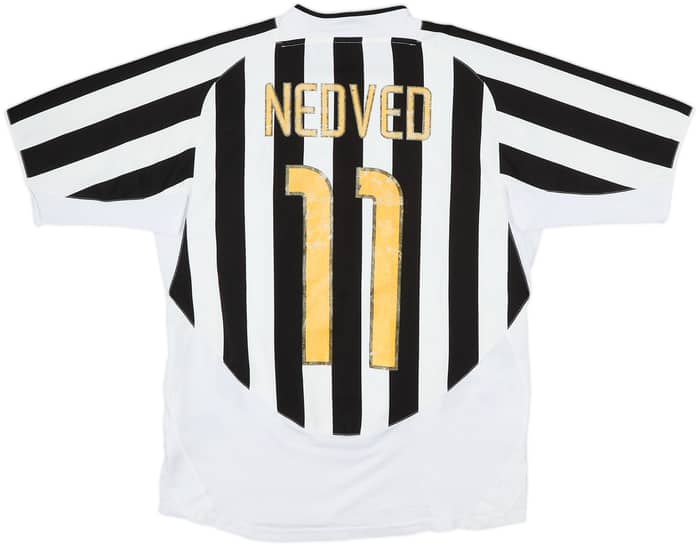 2003-04 Juventus Home Shirt Nedved #11 - 5/10 - (M)