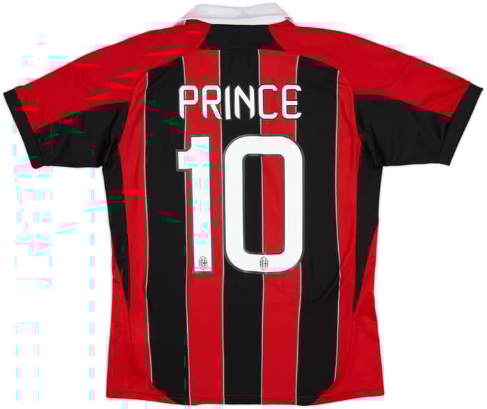 Camiseta de local del AC Milan 2012-13 Prince #10 - 8/10 - (Niños XL)