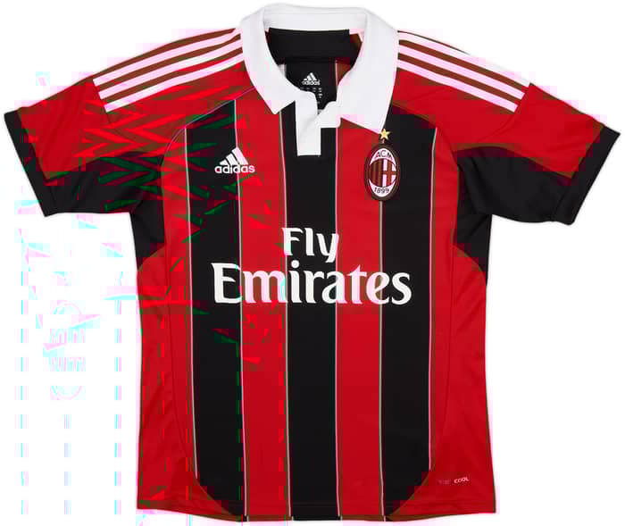 Camiseta de local del AC Milan 2012-13 Prince #10 - 8/10 - (Niños XL)