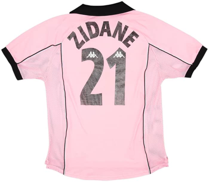 1997-98 Juventus Centenary Away Shirt Zidane #21 - 6/10 - (M)