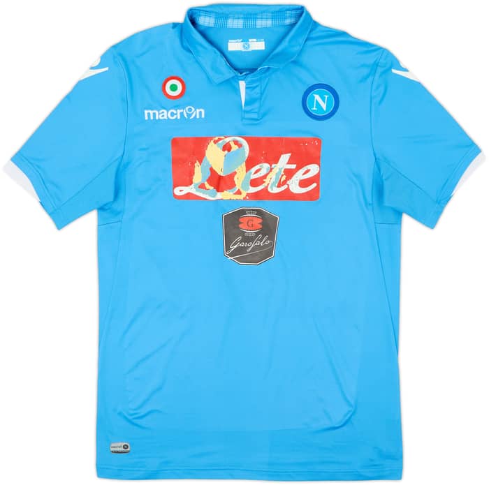 2014-15 Napoli Home Shirt Higuain #9 - 4/10 - (XXL)