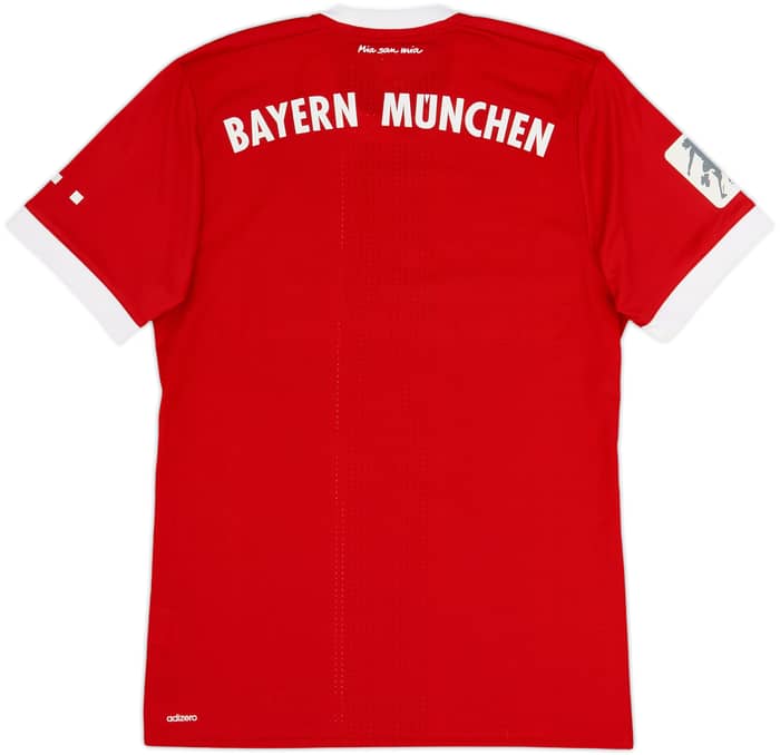 2017-18 Bayern Munich Women's Player Issue Home Shirt - 9/10 - (M)