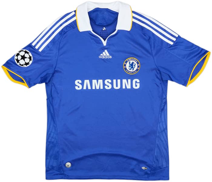 2008-09 Chelsea Home Shirt Drogba #11 - 9/10 - (M)